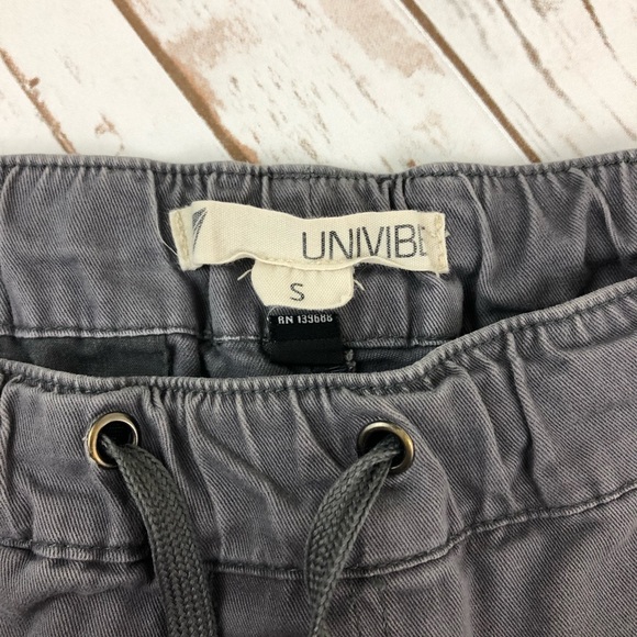 Univibe Grey Cargo Joggers - Picture 4 of 5